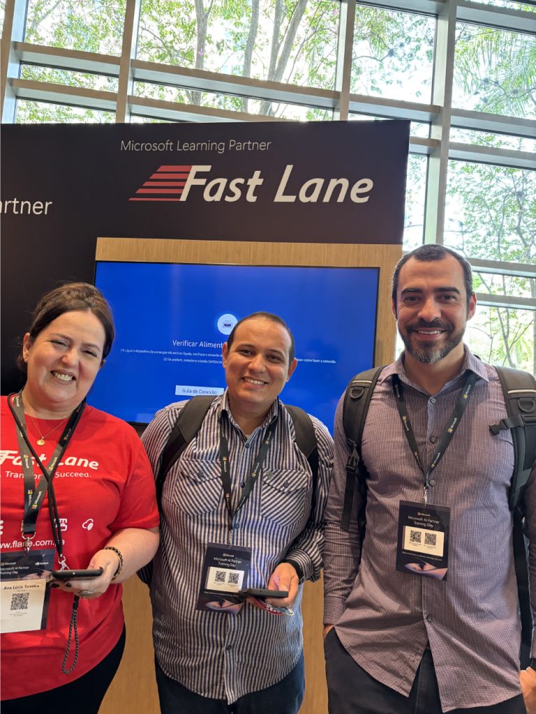 Participantes no evento Microsoft AI Partner Training Day em São Paulo.