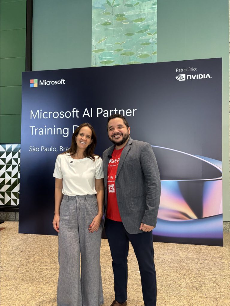 Participantes no evento Microsoft AI Partner Training Day em São Paulo.